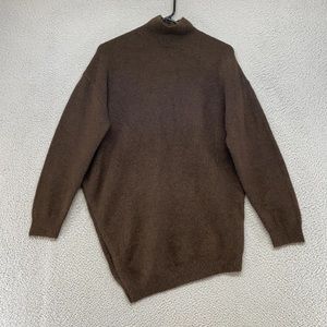 Zara Asymmetrical Turtleneck Sweater